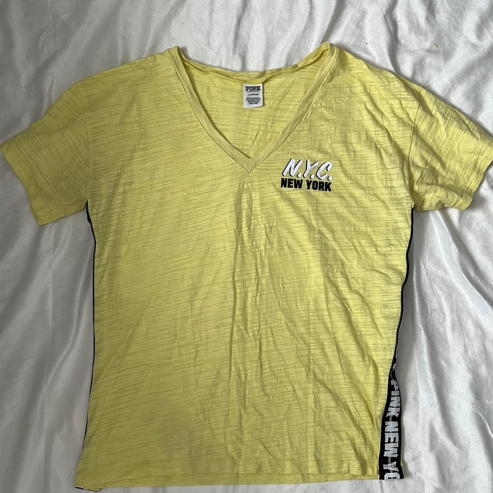 PINK Vneck Tshirt